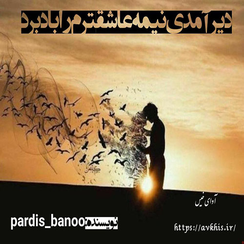 دانلود رمان دیر آمدی نیمه عاشقترم را باد برد از pardis_banoo دانلود رمان دیر آمدی نیمه عاشقترم را باد برد از pardis_banoo